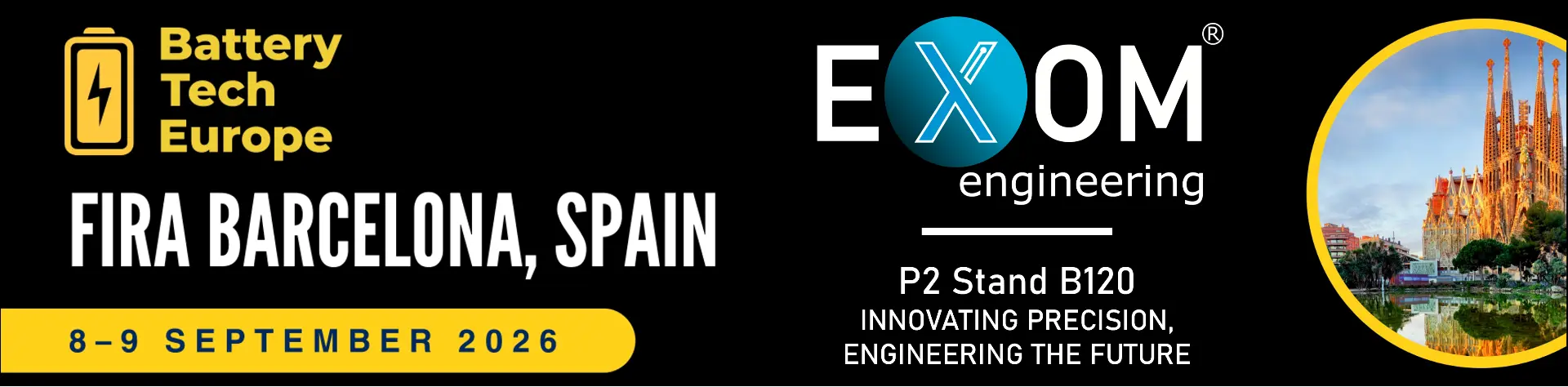EXOM Engineering at Battery & Energy Storage Tech Europe 2026